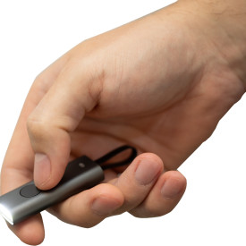 Genopladelig nøgleringslygte FLASH MICRO R, 75 lumen