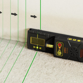 EasyTrack-justeringsadapter med motor, for linjelasere