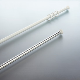Spirella Magic dusjforhengstang, 75-125 cm, hvit
