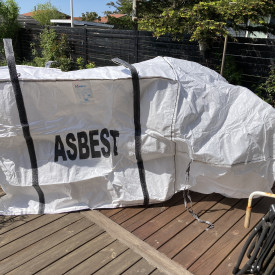 BIG BAG for asbest, 97x117x147cm, for sidefylling