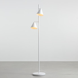 Aldex Form 2 gulvlampe, hvit