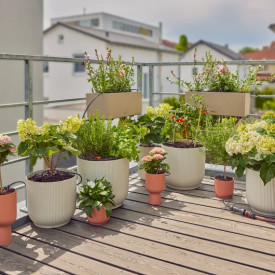 4 stk Gardena Micro-Drip-System balkongsett (15 planter)