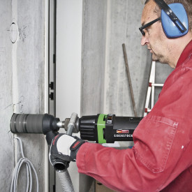 Eibenstock diamantboremaskine ESD 1801, Tørboring i beton