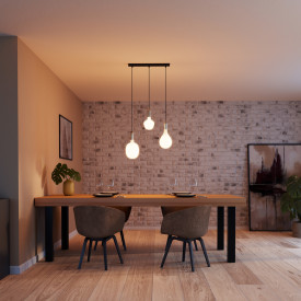 Ledvance Vintage 1906 Round pendeloppheng, gull