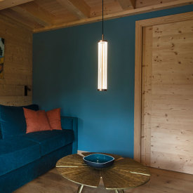 SLV Quimera pendellampa, koppar