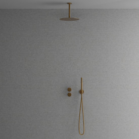 Scandtap Harmonized 2z duschset, borstad mässing