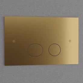 Scandtap Steel Style betjeningsplate, hel- og halvspyling, sand