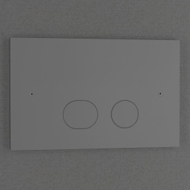 Scandtap Steel Style betjeningsplate, hel- og halvspyling, scrap