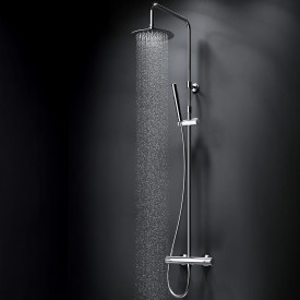 AM.PM Spike dusjsett, krom