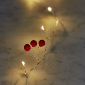 Sirius Dolly lyslenke, rød