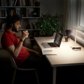 Ledvance Banker skrivebordslampe, hvit