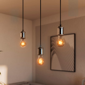 Ledvance Vintage 1906 Bobbin pendeloppheng, grå