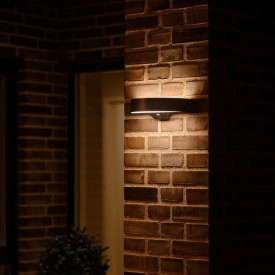 Nordlux Monay Round solcelle utelys vegg