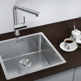 Blanco Andano 400 IF/N UXI diskbänk, 44x44 cm, rostfritt stål