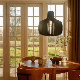 Nordlux Hazo pendel, 43 cm, sort