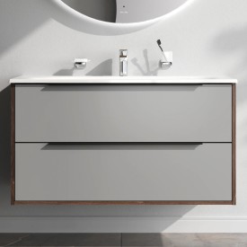 AM.PM Flash møbelpakke, 101x49,5 cm, mørk eik/matt grå