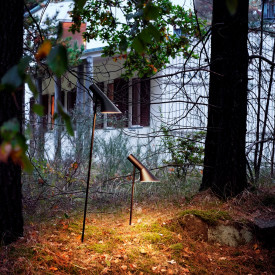 Louis Poulsen AJ Garden trädgårdslampa, 3000K, spik, låg