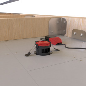 Prism Pro Kip DL 4xCCT 5W/7W CRI80 530lm/690lm 55° IP20 Hvit