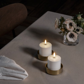 Uyuni LED blokklys, oppladdningsbar, hvit