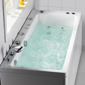 Hafa Lime 160Sq Delux boblebad, 1600x700 mm, akryl, hvit