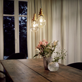 Ledvance E27 globepære, 2700K, 1,8W