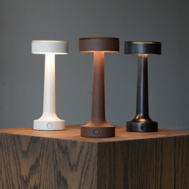 Antidark Buddy uppladdningsbar bordslampa, svart