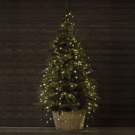 Markslöjd Smart udendørs juletræskæde, 280 lys, 2,1 meter