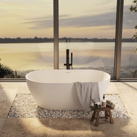 Strømberg Riba fritstående badekar,  1700 x 750 mm