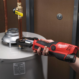 Milwaukee M12 HPT-202C pressemaskine, uden bakker, 2,0 Ah, m. batteri og lader
