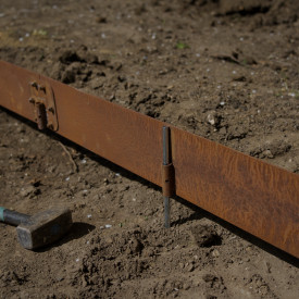 Core Datum kantskinnesæt 150mm x  2,2 meter, brun