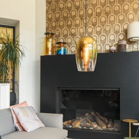 SLV Pantilo Oval pendellampa, guld