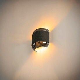 SLV Pantilo Rope vägglampa, silver