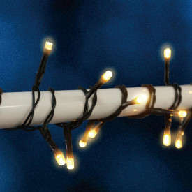 Veli Line utendørs lyslenke, 1500 varmhvite lys, 11 meter