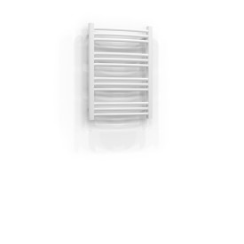 Svedbergs Bas håndklædetørrer, kombi, 50x69 cm, mat hvid