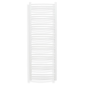 Svedbergs Bas håndklædetørrer, kombi, 50x142 cm, mat hvid