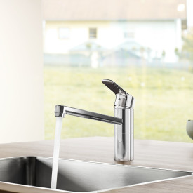 Oras Linea køkkenarmatur, krom