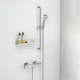 Oras Linea dusjarmatur med dusjsett, krom