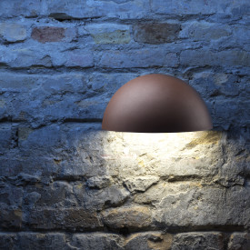 Lumenlight Bolero utelys vegg, corten