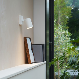 Astro Ascoli Single væglampe, hvid