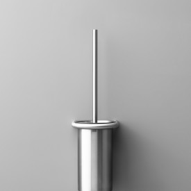 D line toalettborste, polerat rostfritt stål