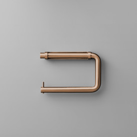 D Line toalettpappershållare, borstad koppar
