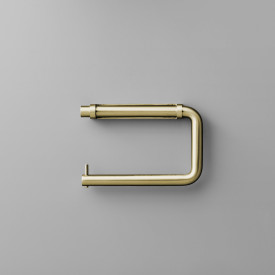 D Line toalettpappershållare, borstad mässing