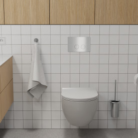 D Line tillbehörsset, borstat rostfritt stål