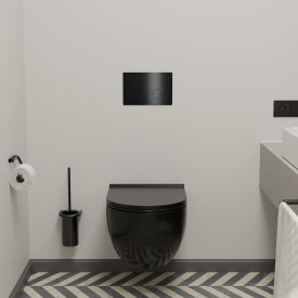 D Line tillbehörsset, borstad svart