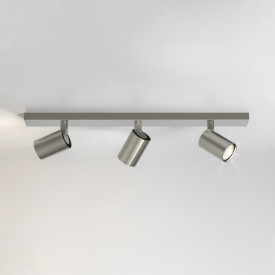 Astro Ascoli Triple Bar spotlampe, 3 spots, krom
