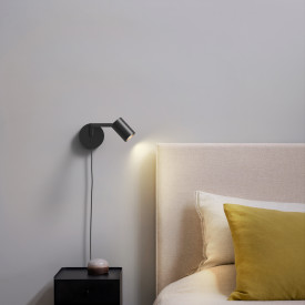 Astro Ascoli Swing væglampe, sort