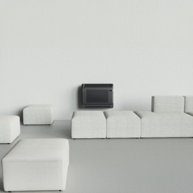 ELL Solid luft til luft varmepumpesæt, antracit