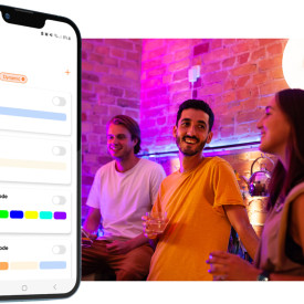 OSRAM SMART+ MATTER-pære 470 lm 4,9 W/RGBW (40 W) matt E14