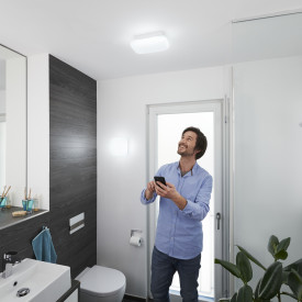 OSRAM SMART+ Vegglampe Orbis Aqua 12W/830-865 280x160 IP44 WF hvit