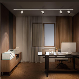 OSRAM SMART+ Skinnelys Spot Osaka 400lm 5W/830-865 WiFi hvit